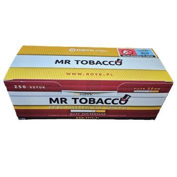 Сигаретні гільзи з фільтром для набивання тютюном MR TOBACCO 250 шт MR-TOBACCO-250 фото