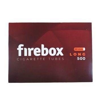 Сигаретні гільзи Фаєрбокс Лонг (Firebox Long) з фільтром 20 мм 500 шт Firebox-Long-500 фото